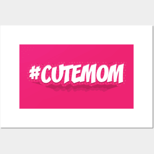 CUTE MOM DESIGN || GIFTS FOR MOM Posters and Art